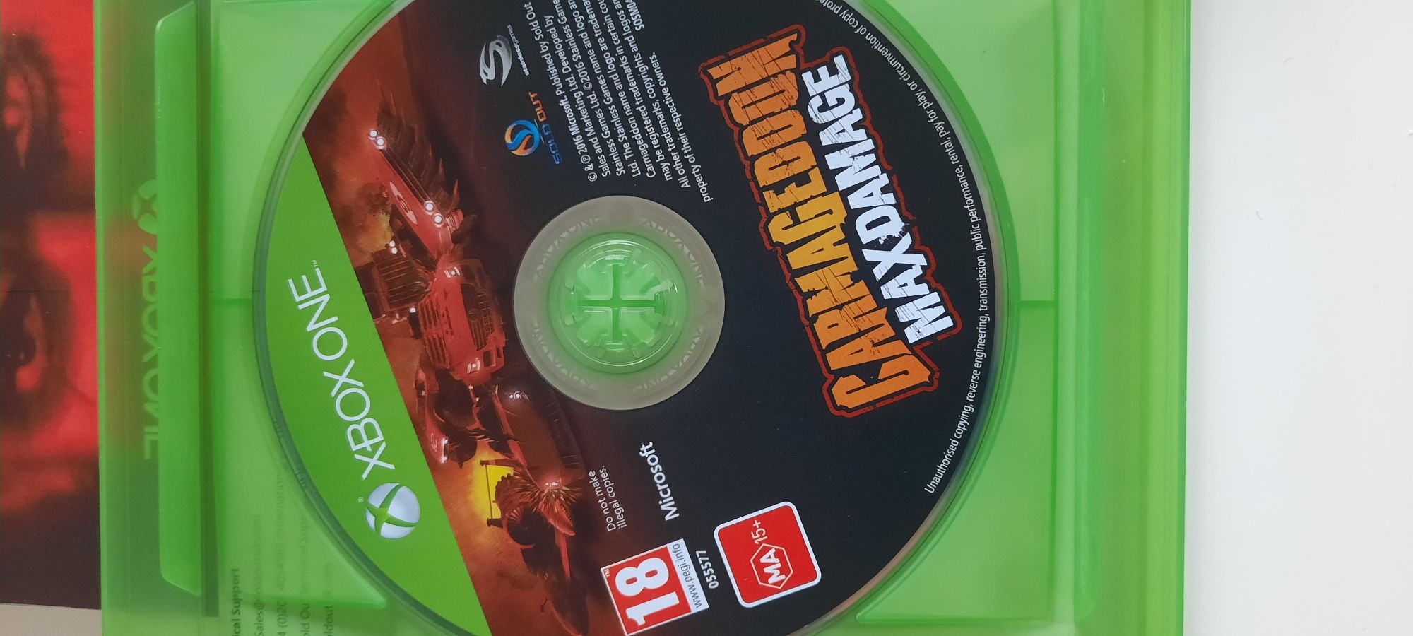 Carmagedoon Maxdamage. Xbox one.