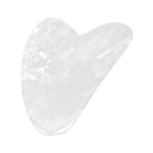 Gua sha - jade branco ou verde - massagem facial anti-idade - SELADO