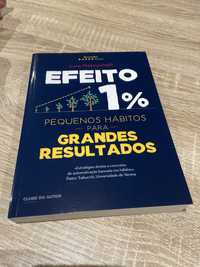 EFEITO 1 por cento livro novo