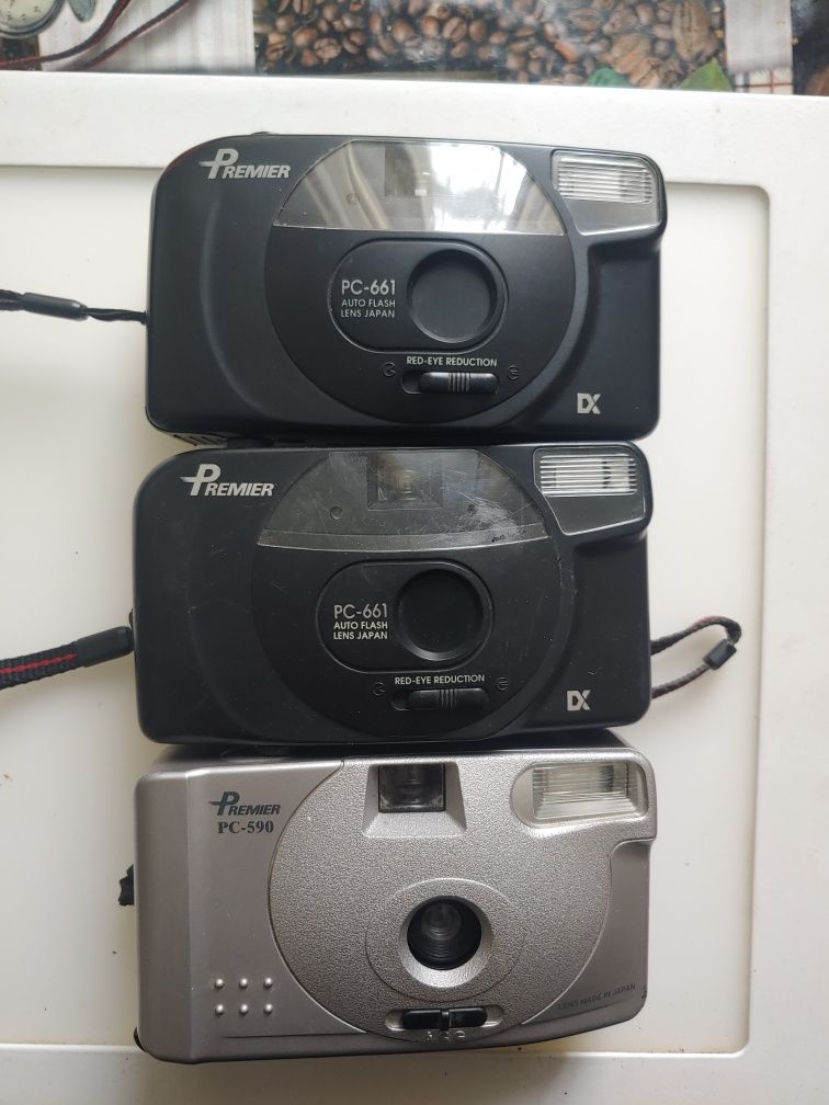 Плівкові фотоапарати Premier PC-661,PC-590.SKINA SK-102,Wizen BF-7.