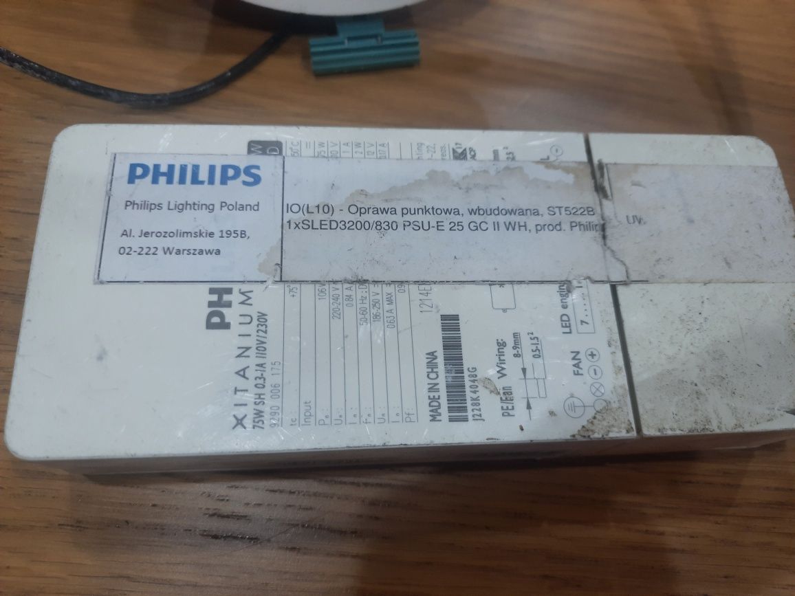 Philips lampa oprawa punktowa