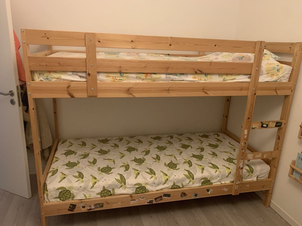 Beliche IKEA Myrdal + colchão – 190 euros