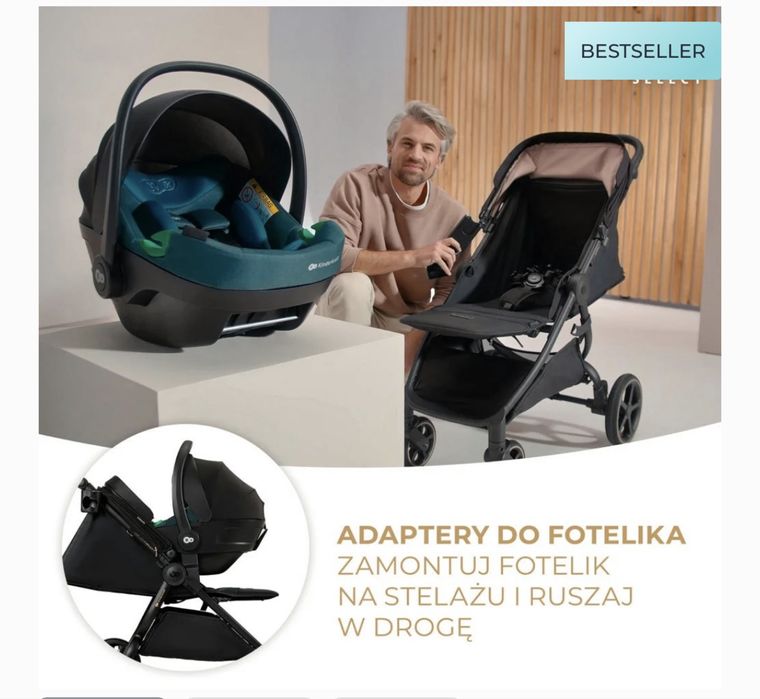 Kinderkraft Mitzy lekki wózek spacerowy