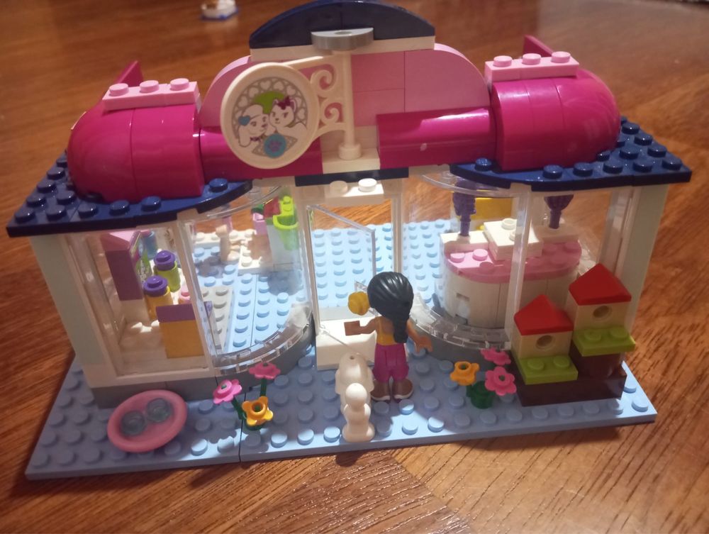 Klocki lego friends 41007 -salon dla zwierząt,stan idealny