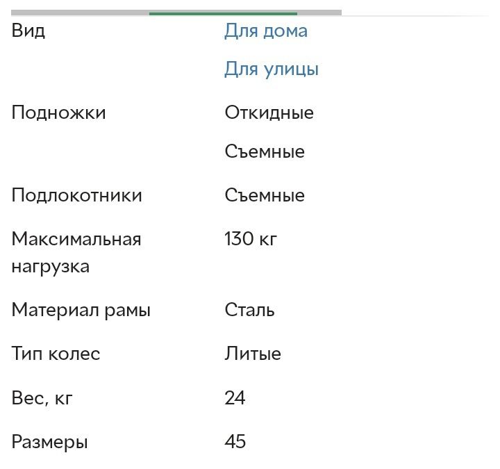 Инвалидная кресло-коляска