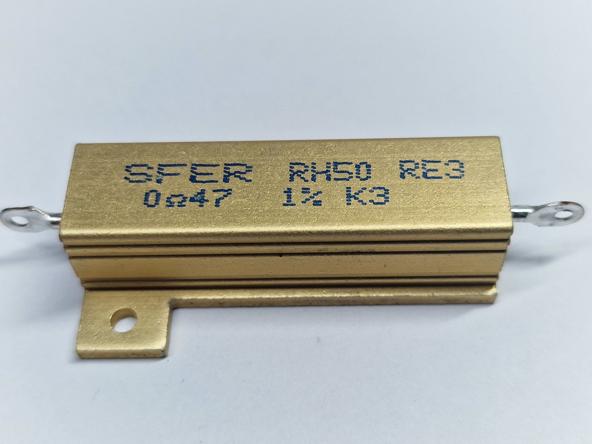 #569   Rezystor SFER RH50 RE3 - 0.47 Ohm 50W 1%