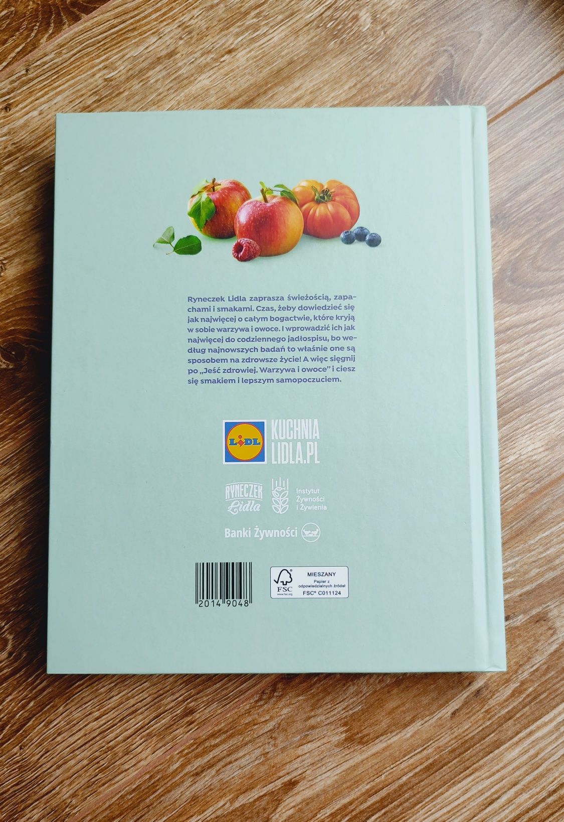 Nowa książka kulinarna Kuchni Lidla - Jeść zdrowiej warzywa i owoce