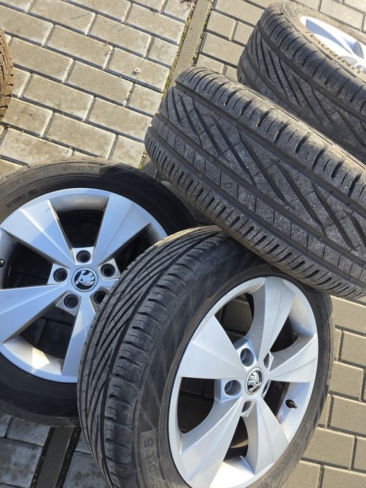 Komplet kół UNIROYAL Rainsport 5 205/55 R16 5x112 Skoda Vw Audi Seat