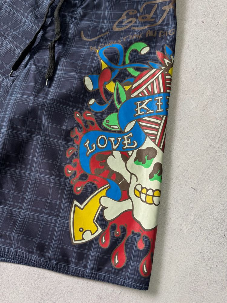 Шорти чоловічі Ed Hardy big logo оригінал