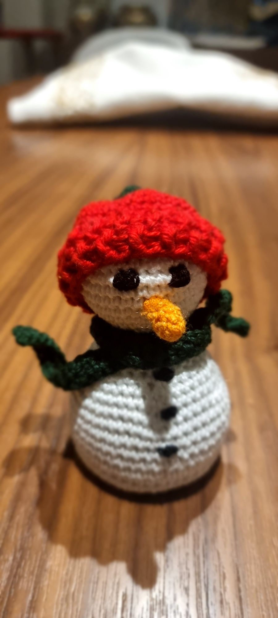 AMIGURUMI, Boneco de neve