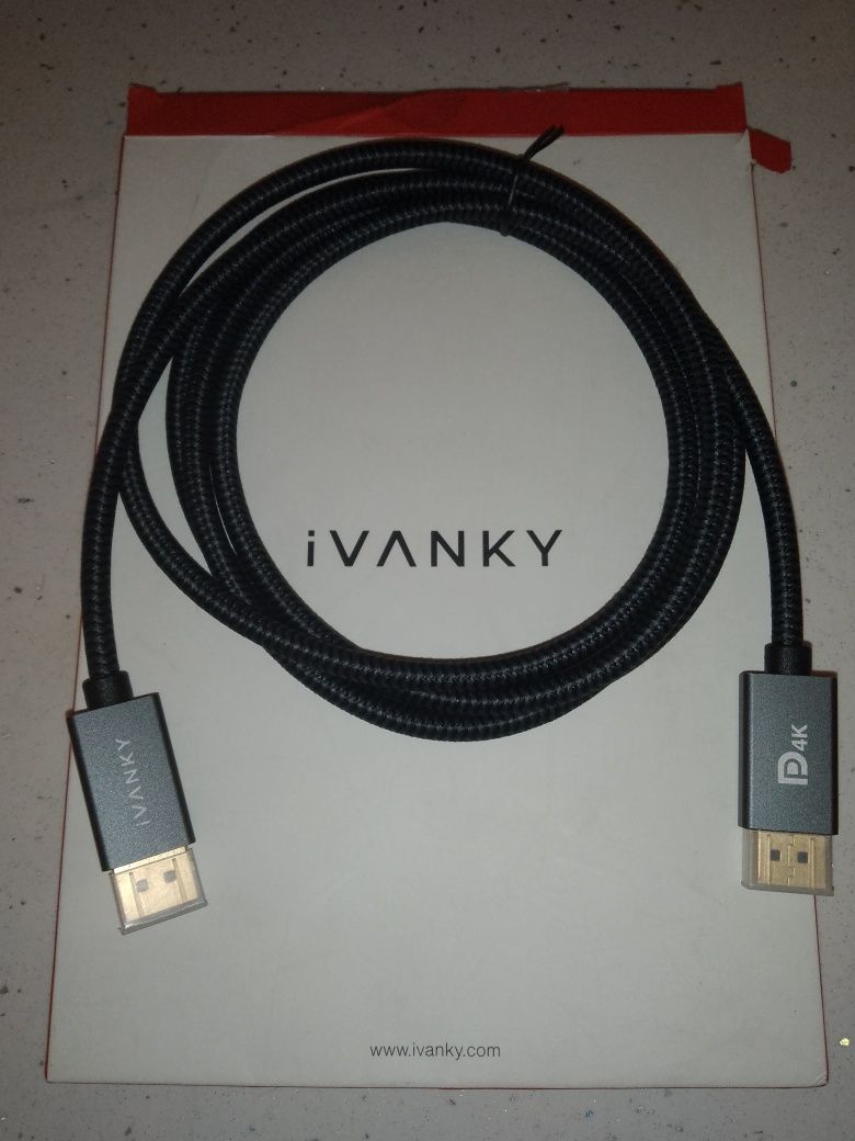 Kabel, przewód, DisplayPort, 4K, do kabel do monitorów,