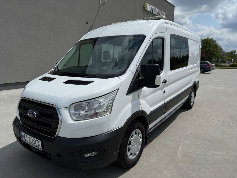 Ford Transit  salon PL / FV VAT 23% / L3H2 / brygadówka / 7 os / koguty dachowe /
