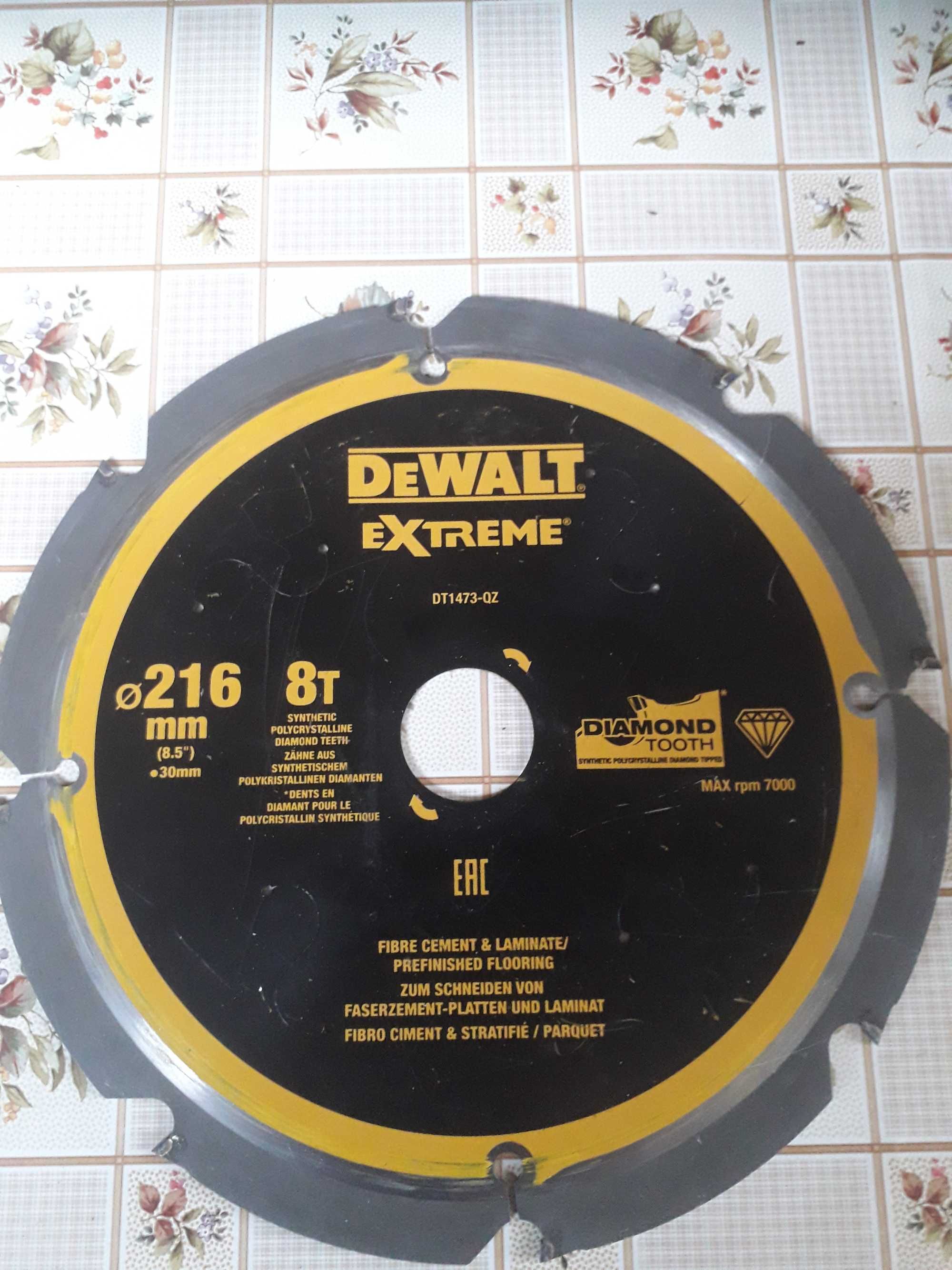 Dewalt tarcza extreme 216 dt 1473 qz