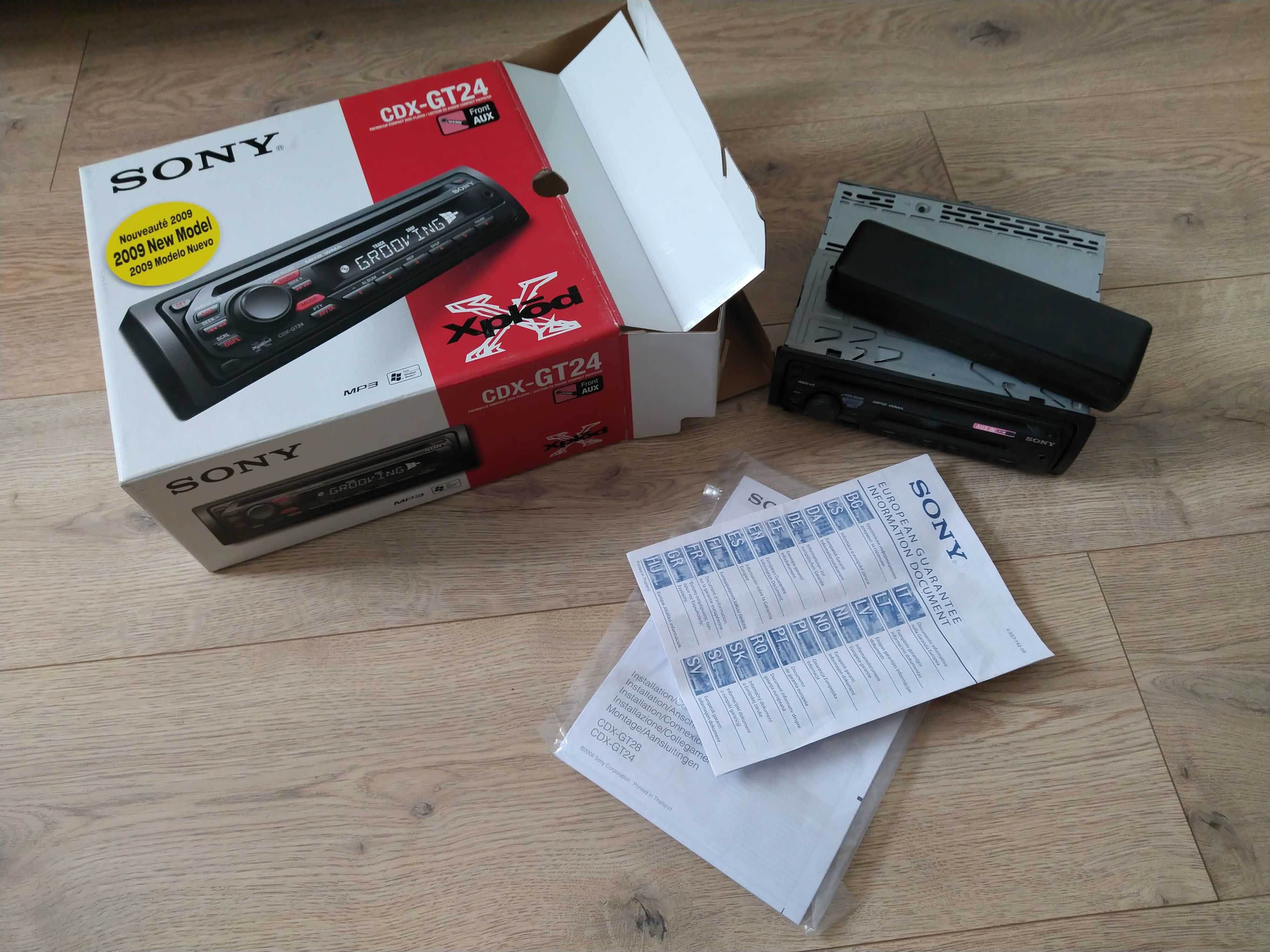 Radio Sony CDX-GT24