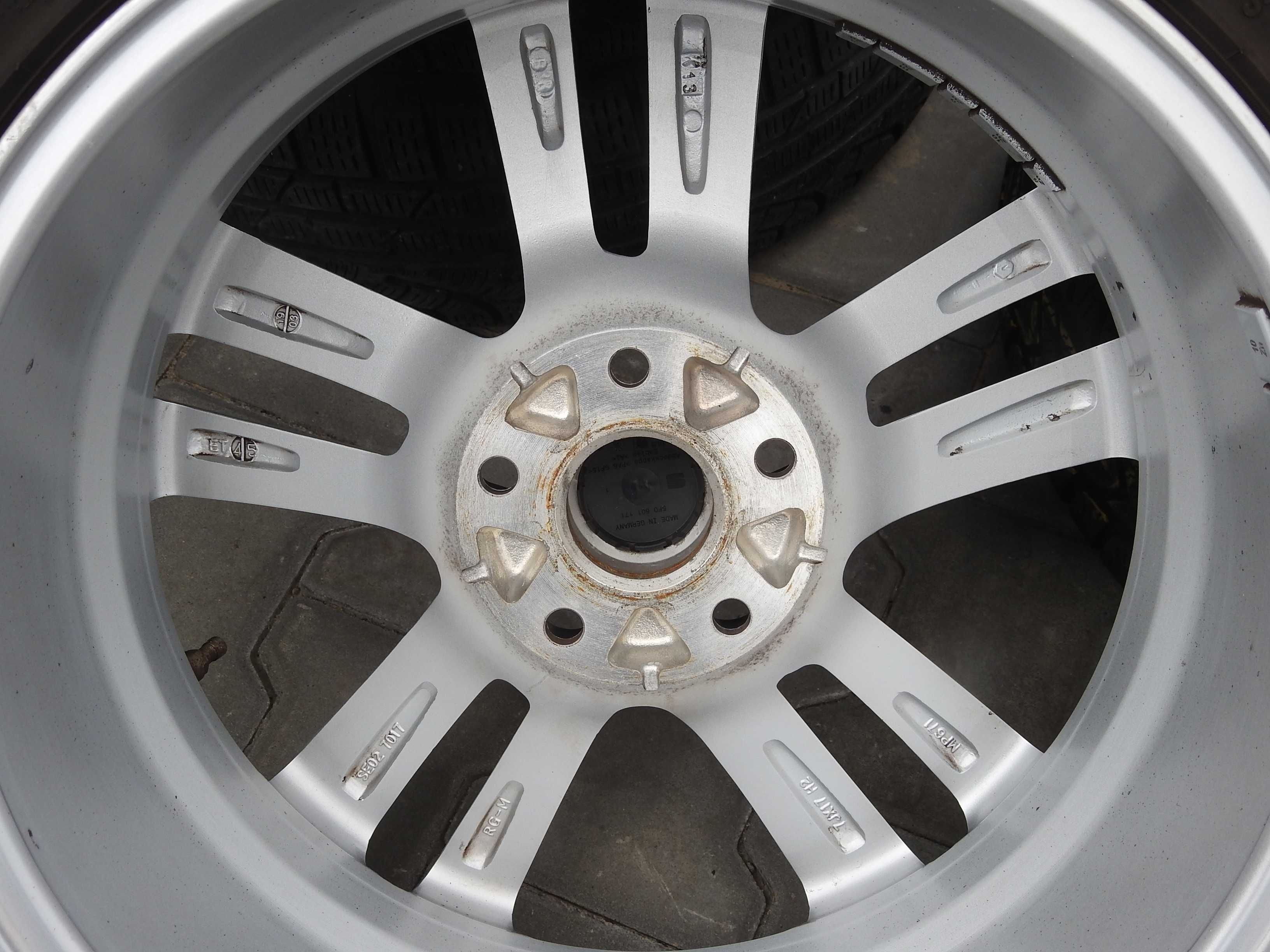 4x SEAT OE - Felgi aluminiowe ET45 17" 5x112 Super STAN