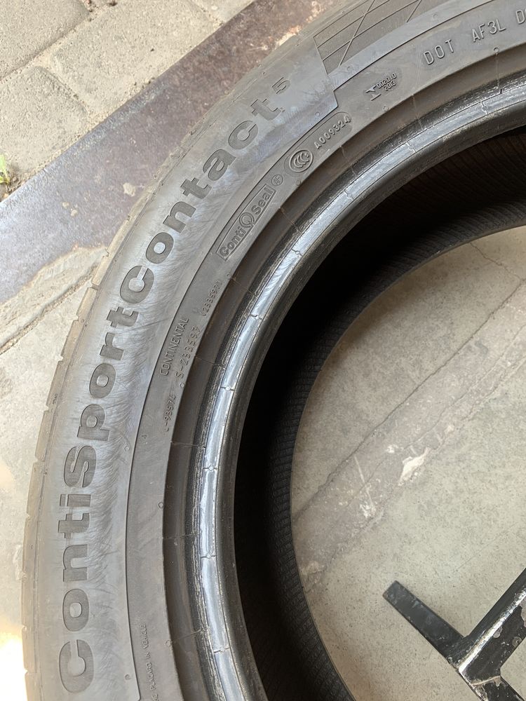 (2шт) 235/55R18 Continental SportContact 5 літні шини