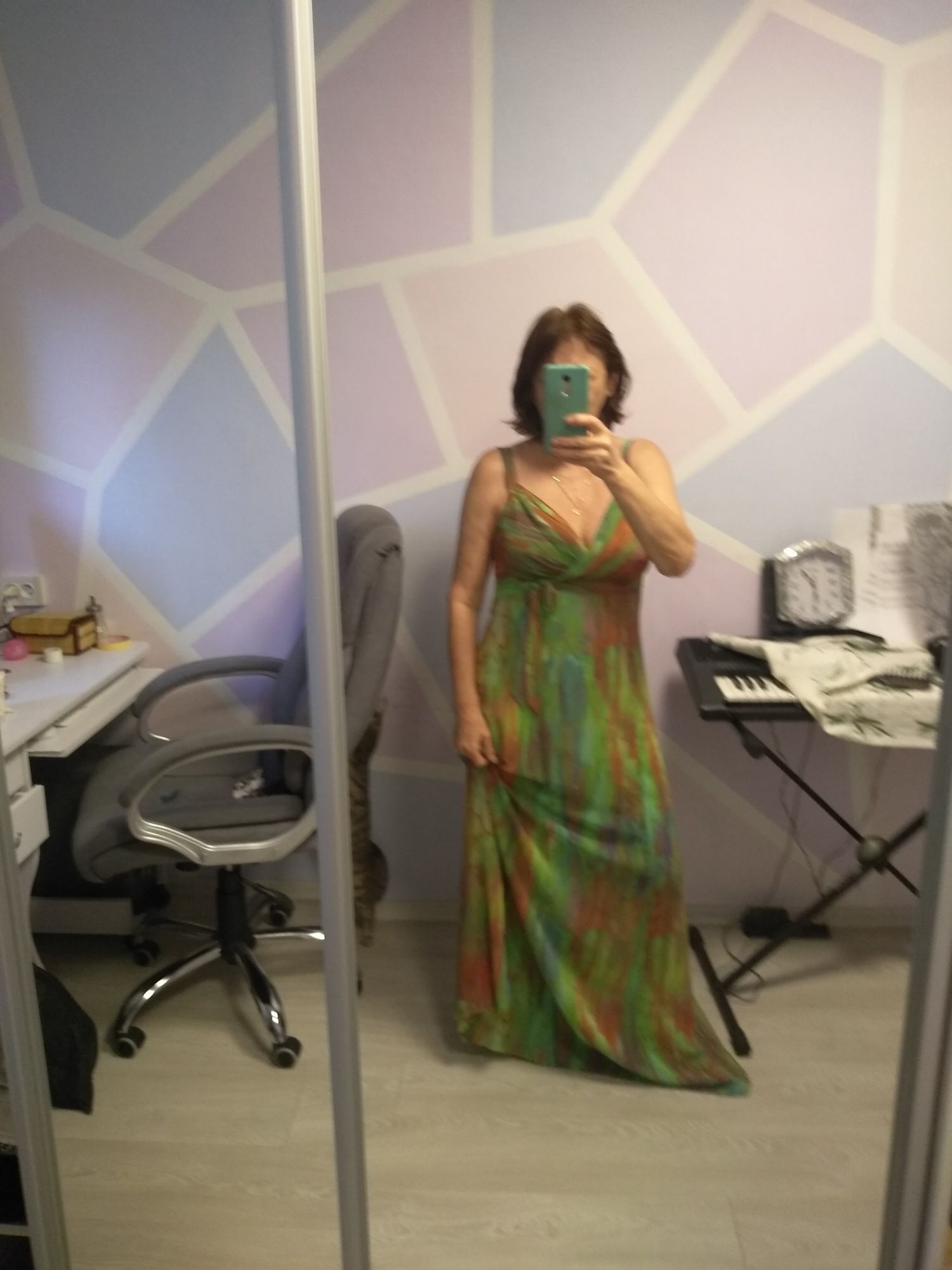 Новое Платье-сарафан Турция 48-50 (14)