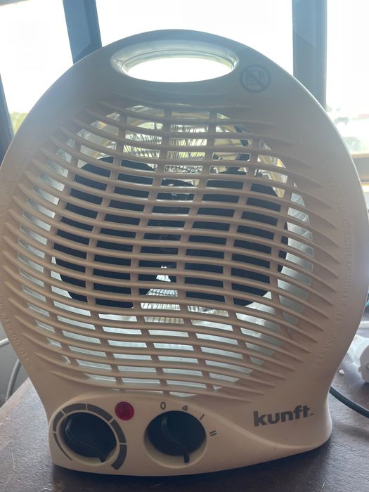 Termo ventilador branco Kunft