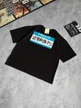 Оверсайз Футболка Vetements Name Tag Black з бірками