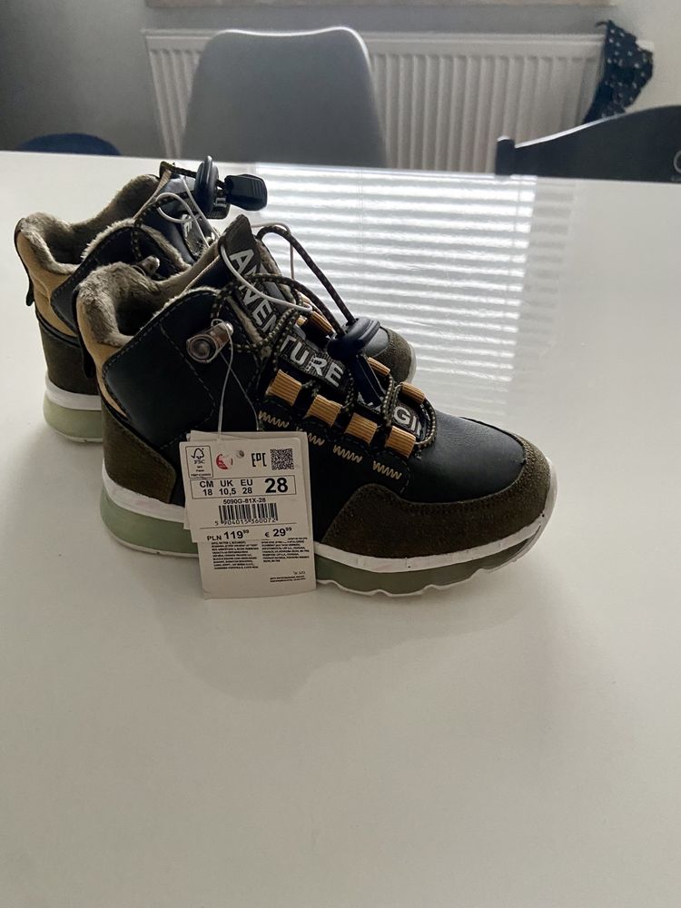 Reserved NOWE buty trapery zimowe ocieplane 28