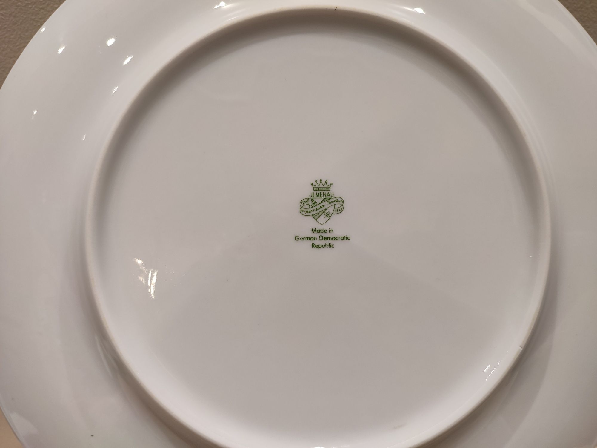 Śliczny talerz patera na ciasto porcelana Ilmenau