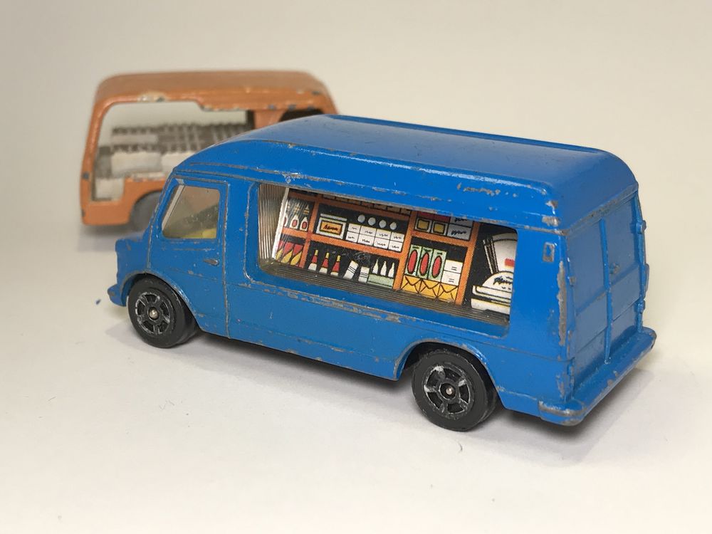 Corgi - Mercedes Benz kaczka Mobile Shop