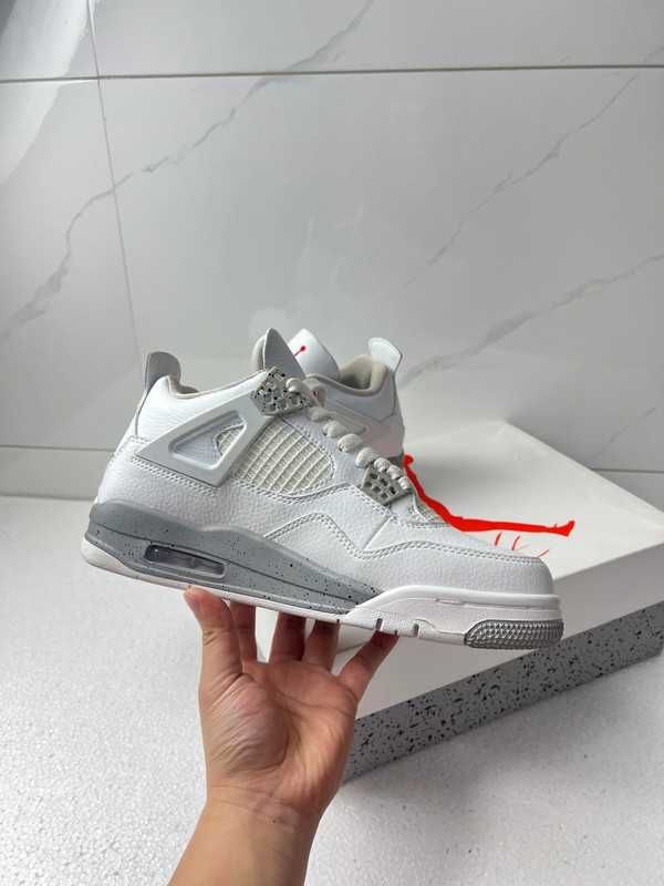 Jordan 4 Retro White Oreo