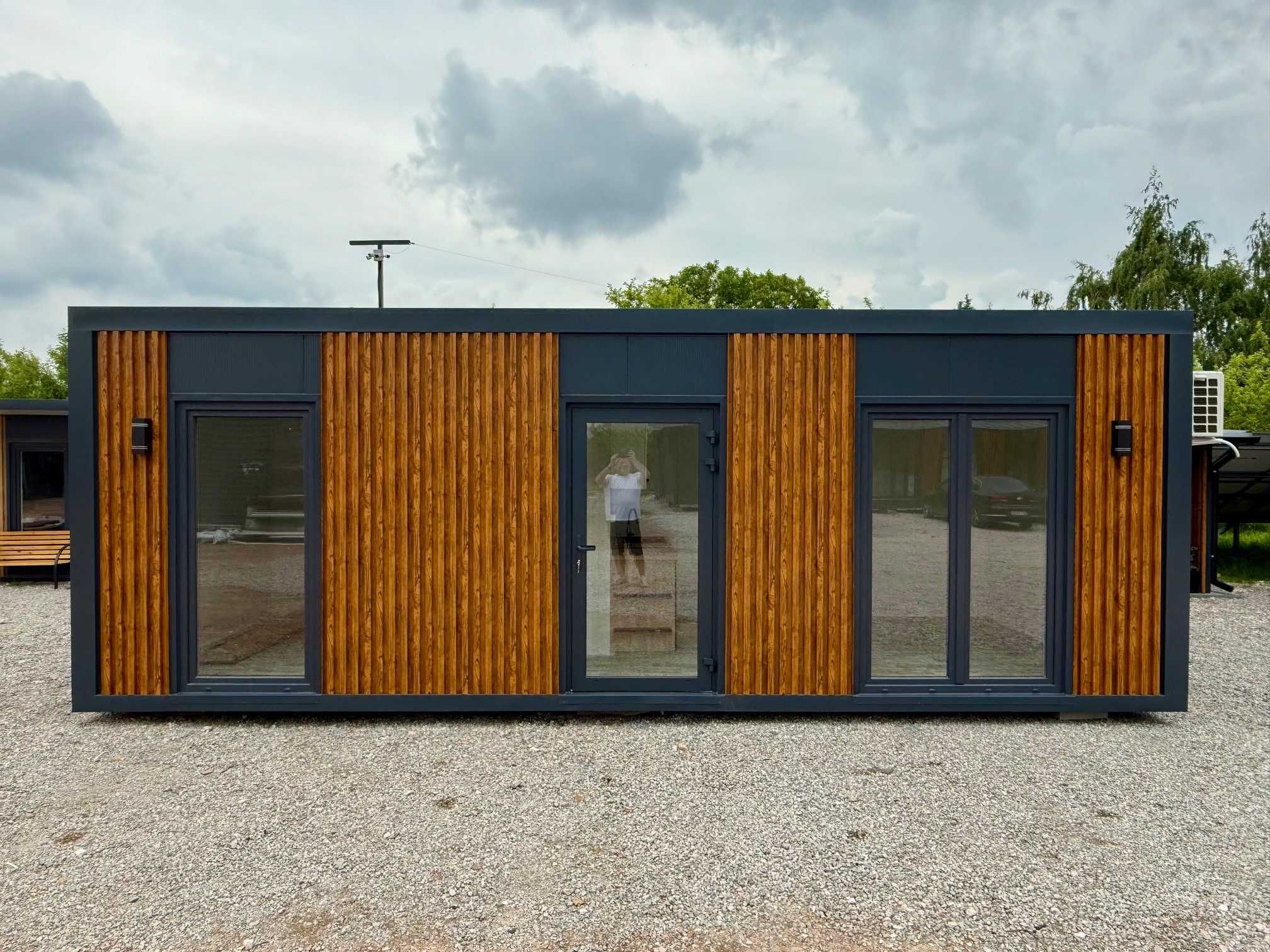 Domek tiny hause 25,6m2 (8x3,2) łazienka kuchnia sypialnia klimatyzacj