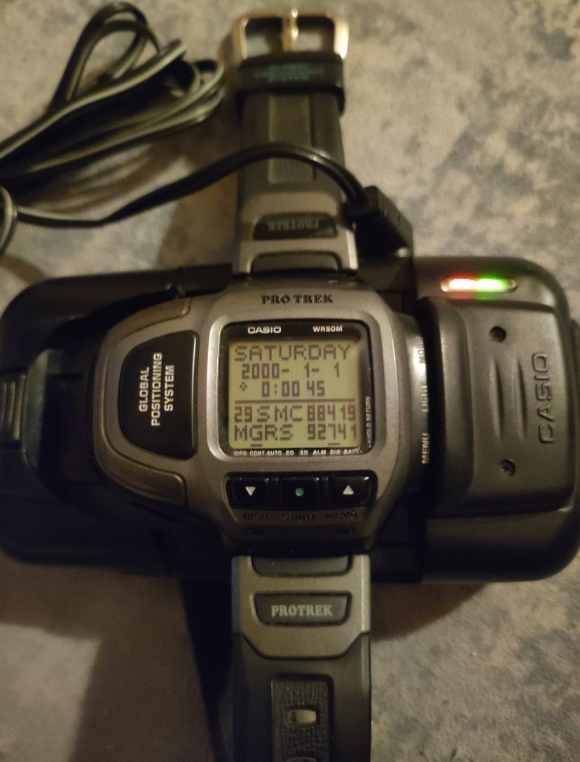 Casio PRT-1, 1° relógio GPS