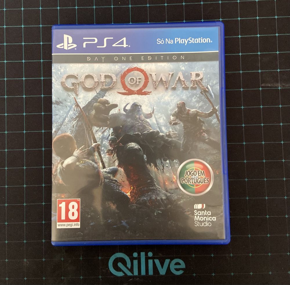 God of War Edicao Day one PS4