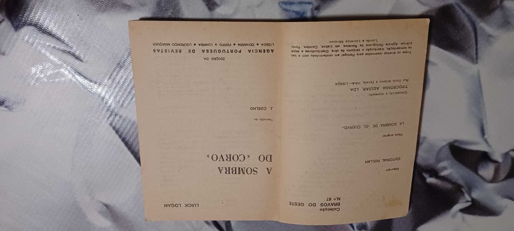 Livro _A Sombra do Corvo_ de Luick Logan