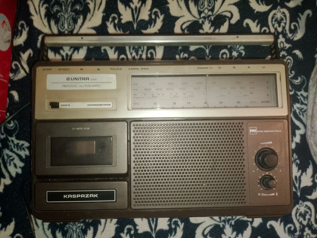 Radiomagnetofon UNITRA ZRK Kasprzak RM222