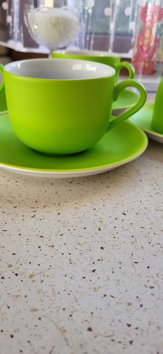 Zestaw 4 dużych filizanek