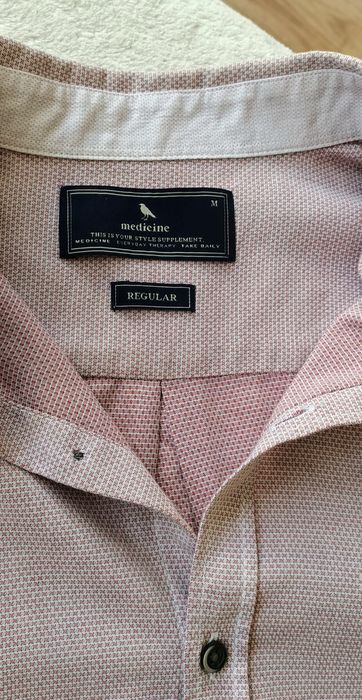 Koszula męska Medicine - pudrowy róż