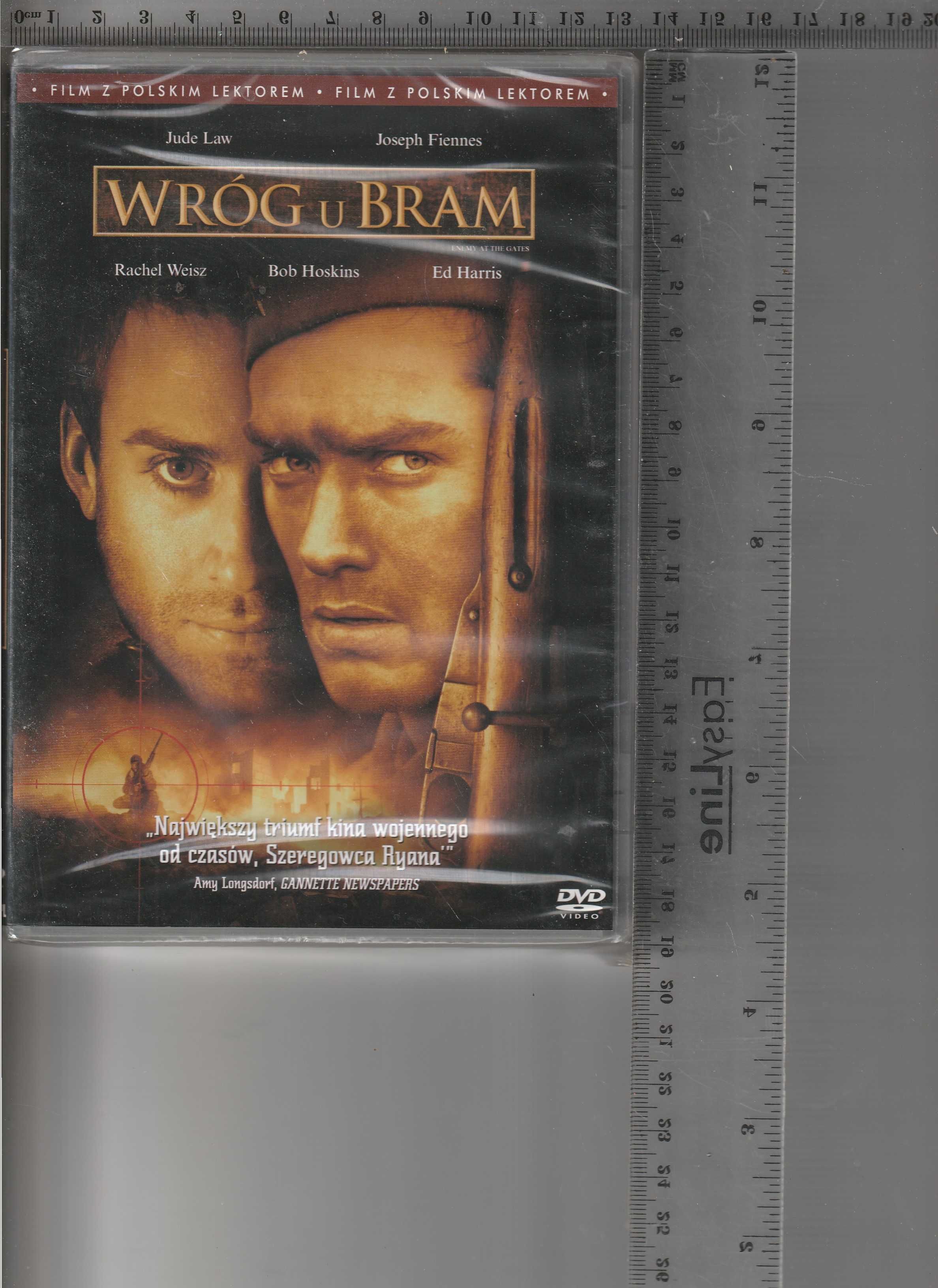 Wróg u bram Jude Law Ed Harris   DVD