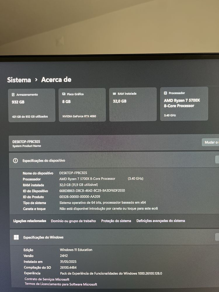 Torre gaming ryzen 7 5700x
