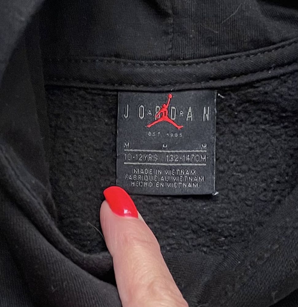 Оригінальна толстовка, худі, кофта Jordan 10/12 років 132-147 см
