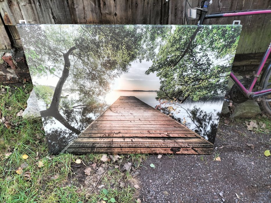 Duży dekoracyjny obraz