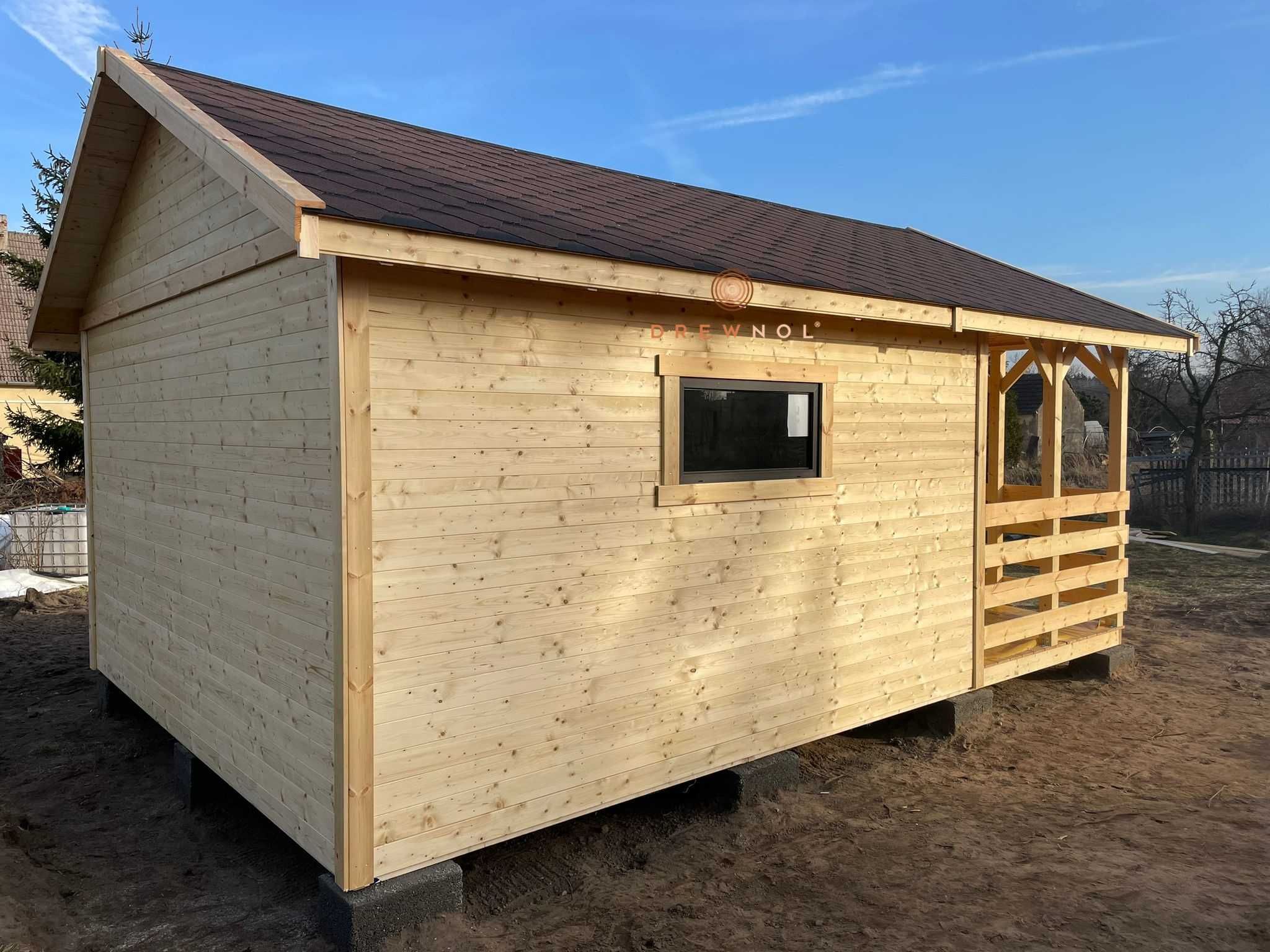 domek letniskowy , domki, do 35m2 , altana   DREWNOL