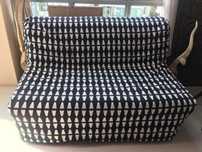 IKEA Lycksele murbo sofa rozkładana łóżko leżanka materac transport