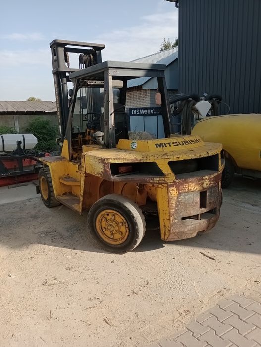 Wózek widłowy Mitsubishi fd70 udźwig 7t diesel
