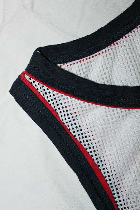 Мужская Белая Майка в Сетку «VERSACE» (SIZE M)