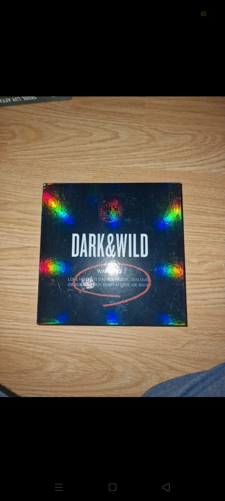 BTS "Dark & Wild" Kpop album
