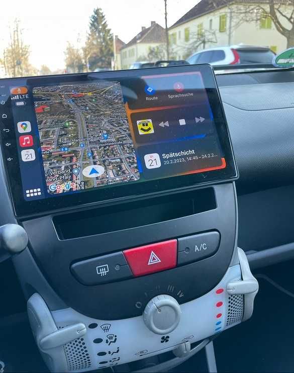 Radio 2din Android Toyota Aygo 8GB Nawigacja, Bluetooth, DSP, Raty