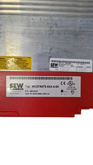 НОВІ Частотники SEW MDX / Movitrac 0.75-30 кВт (поставка 10 днів)