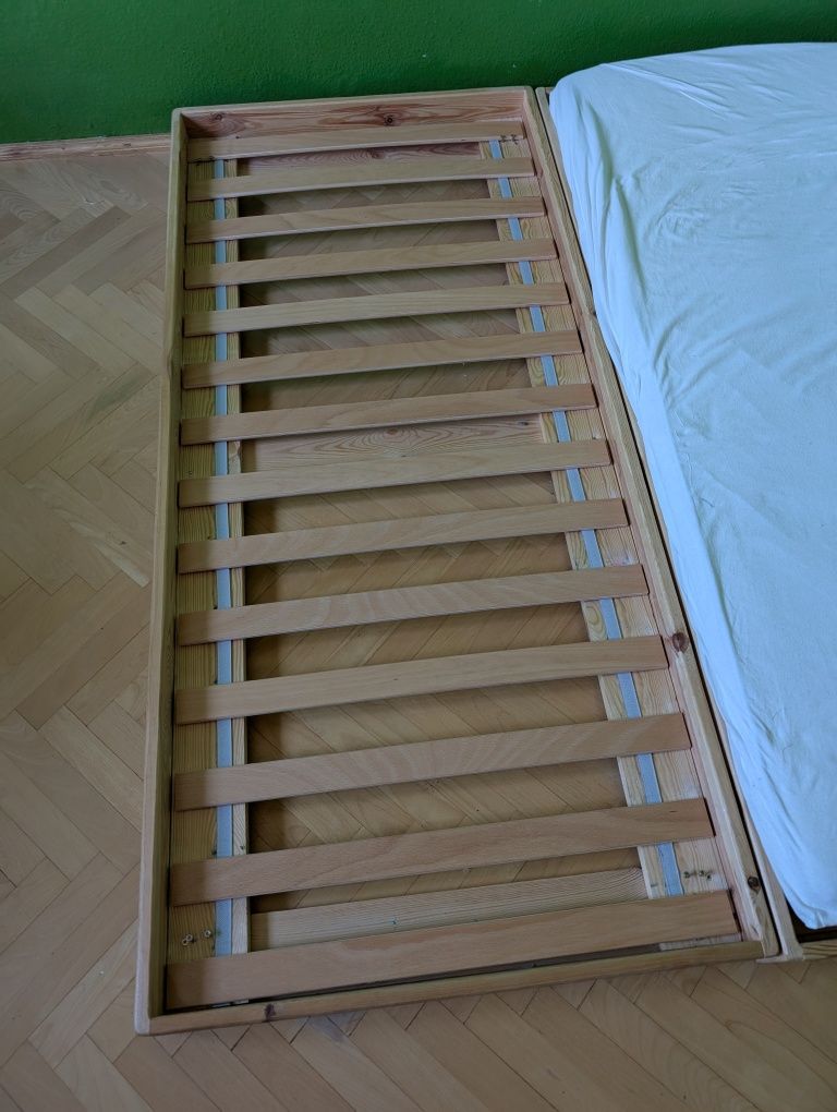 Dwa łóżka dla rodzeństwa / niskie łóżko dziecięce Montessori 70x160