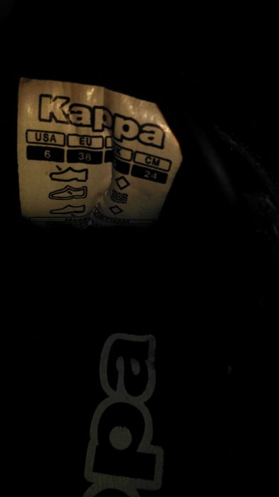 Sapatilhas originais da marca Kappa, tamanho 38. Novas. Sem uso.