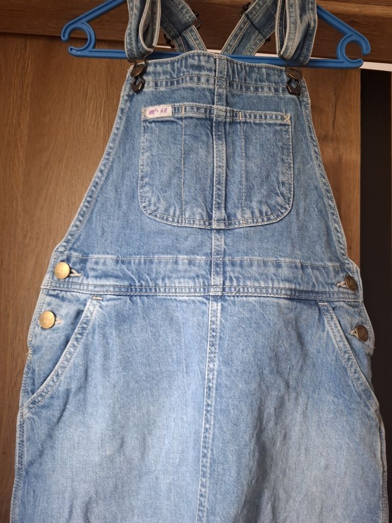 Sukienka na szelkach Lee H&M
