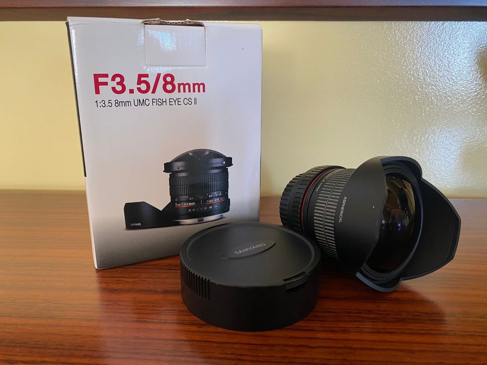 Samyang 8mm f/3.5 Fisheye CS II – Canon
