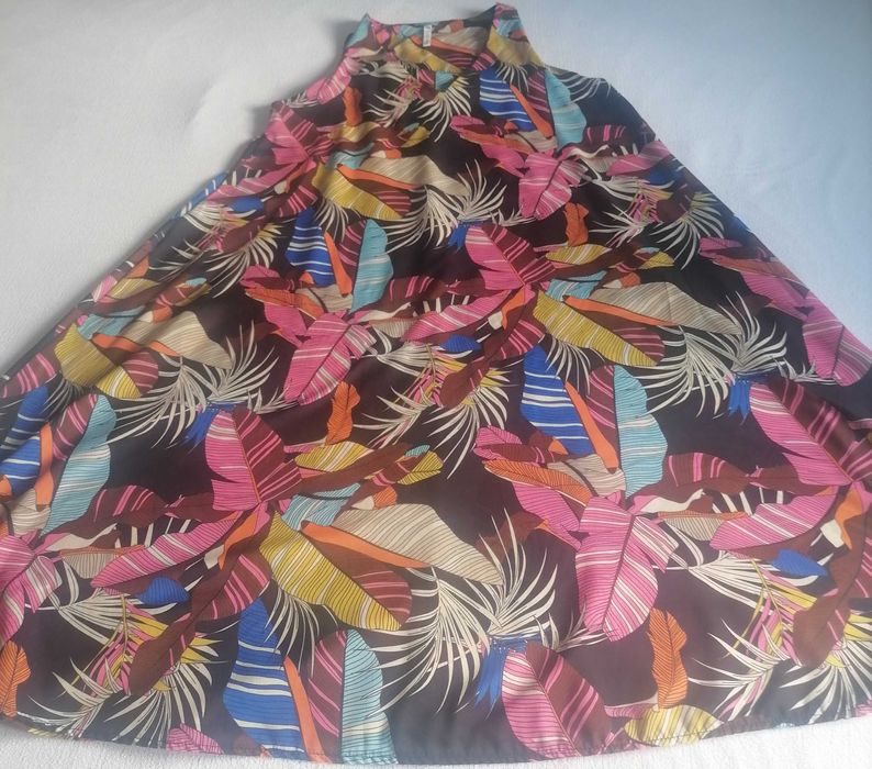 Lumina Fashion -Sukienka i koszula - włoskie, letnie rozm.40/42